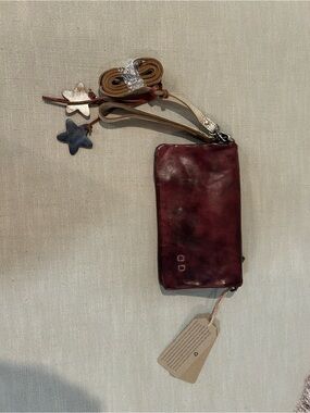 Bed Stu Cadence Americana Rustic Leather Crossbody and Wallet with Star charms